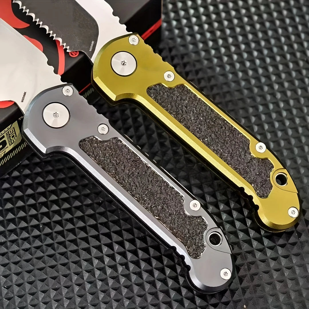 LUDT Gen III Quick-Open Pocket Folding Knife Outdoor Camping Knife Multi-Purpose EDC Tool for Survival Fishing Everyday Carry