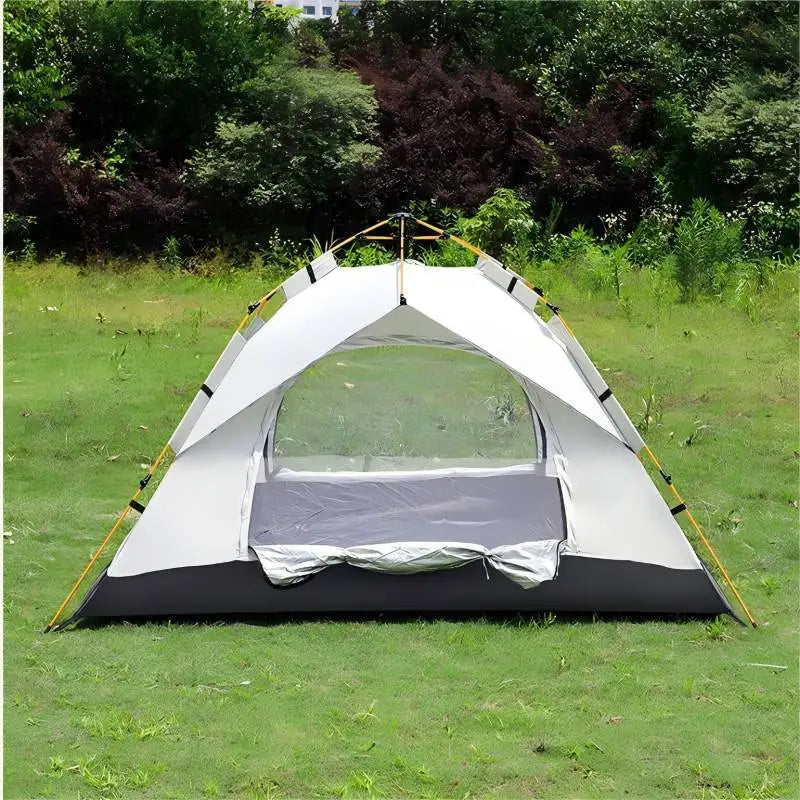 Automatic Quick-opening Tent Outdoor Self-driving Travel Camping Tent Rainproof Sunshine-proof TentTwo doors without windows