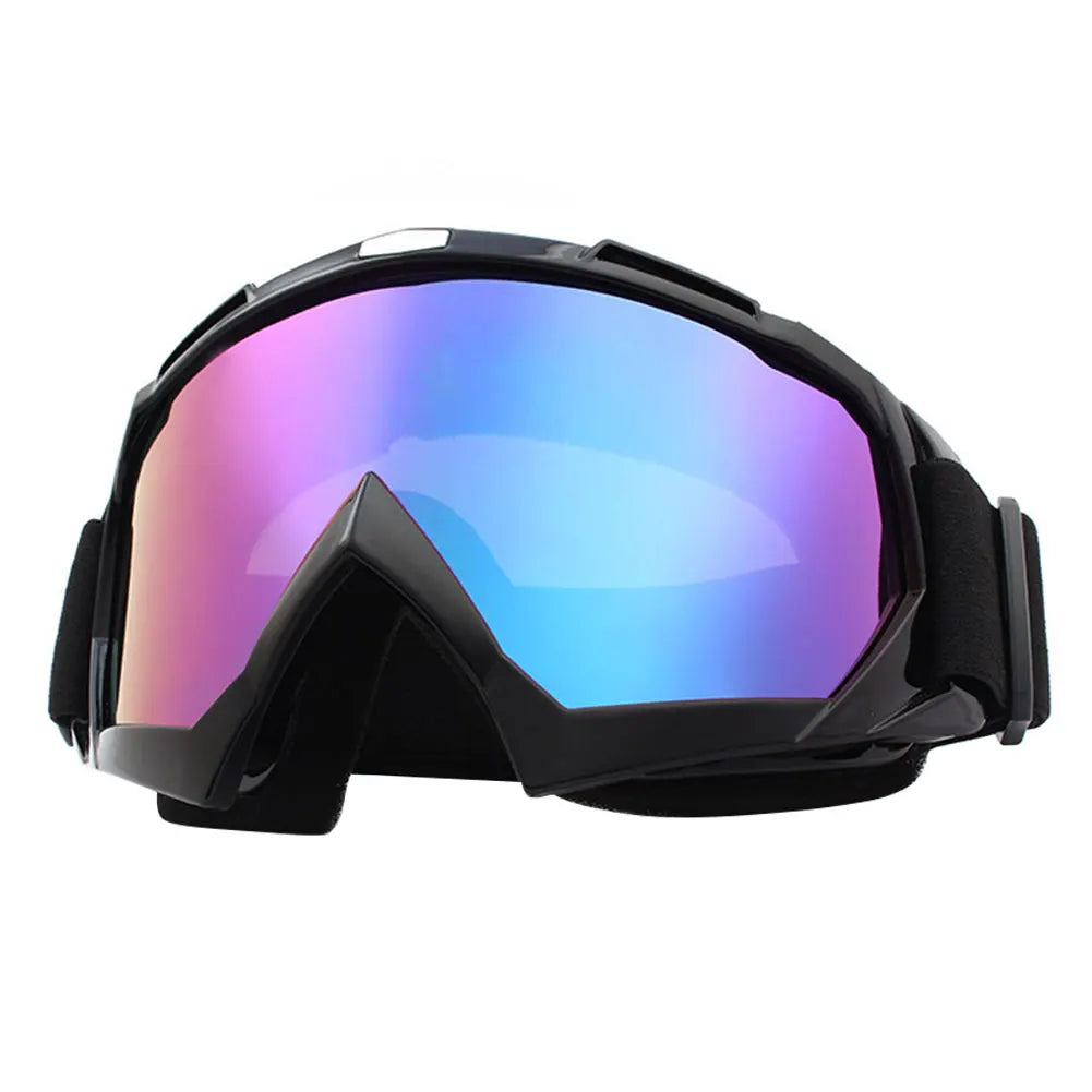 Skiing Eyewear Motorcycle Glasses Windproof Cycling Sun Anti-Fog Protective Goggles UV Protection for Winter Outdoor Sport