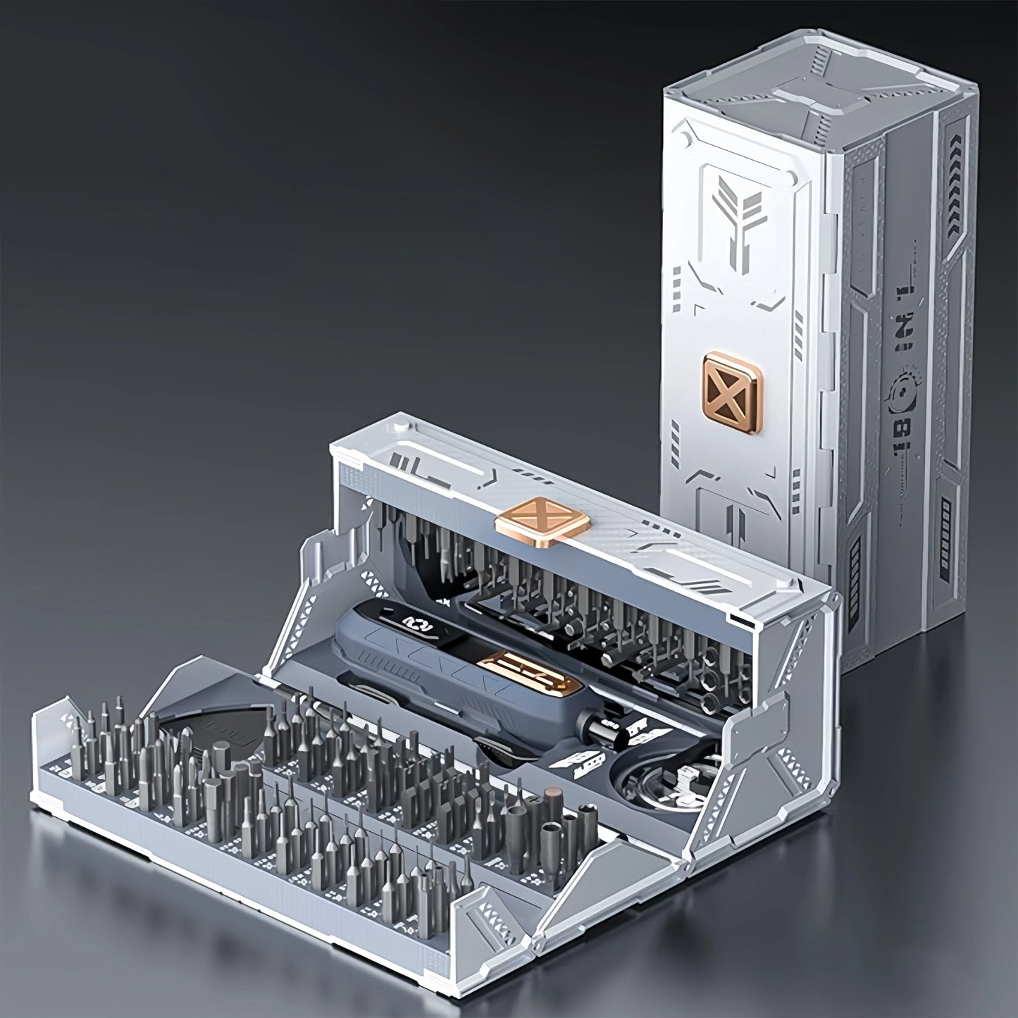 180 in 1 Precision Manual  Multifunctional Screwdriver Set Magnetic Phillips Bits Mobile iPhone & PC & Glasses Repair Tool Gift