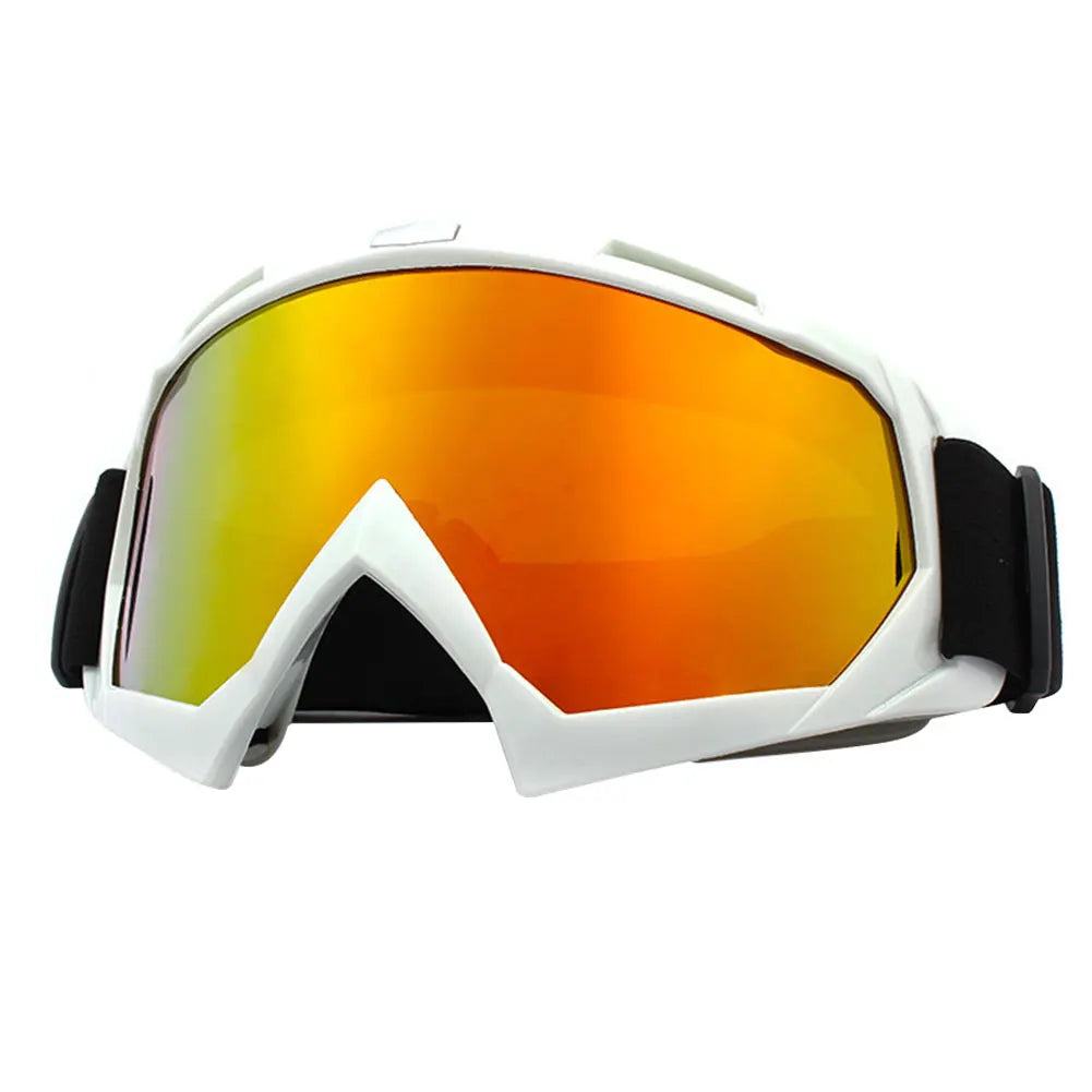Skiing Eyewear Motorcycle Glasses Windproof Cycling Sun Anti-Fog Protective Goggles UV Protection for Winter Outdoor Sport